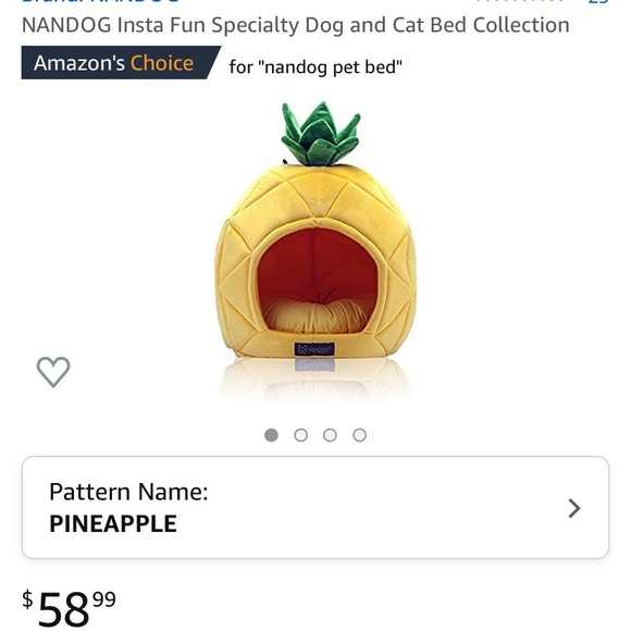 nandog pineapple bed